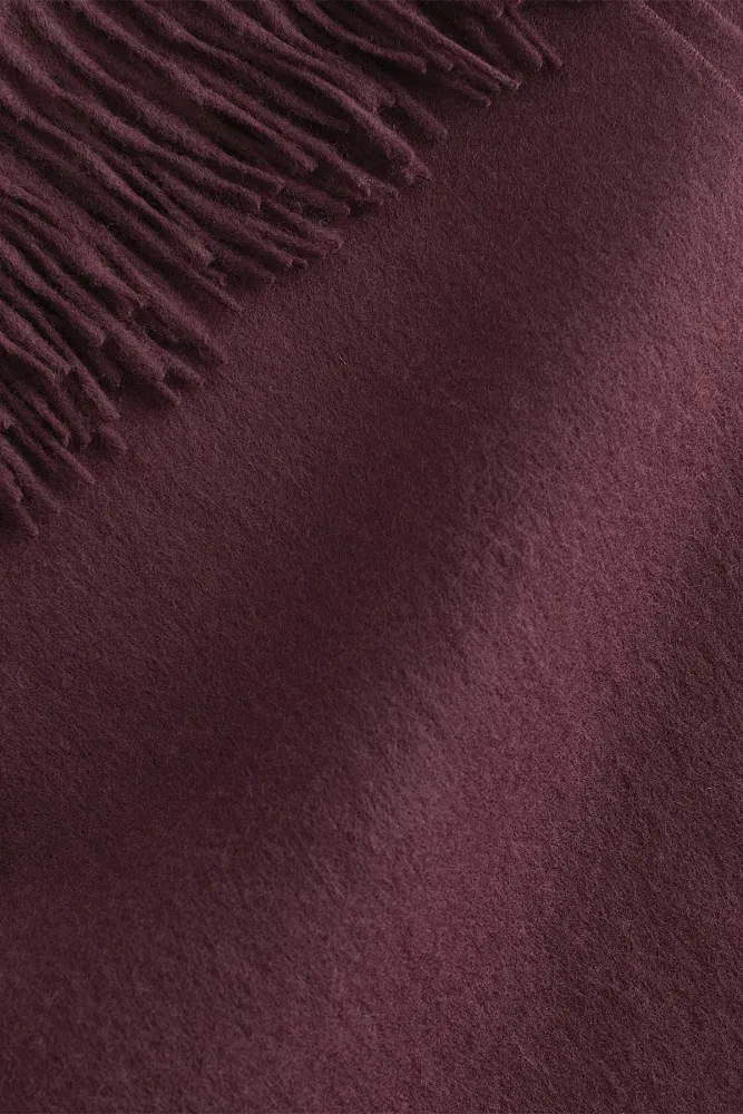 Большой шерстяной шарф с бахромой & OTHER STORIES