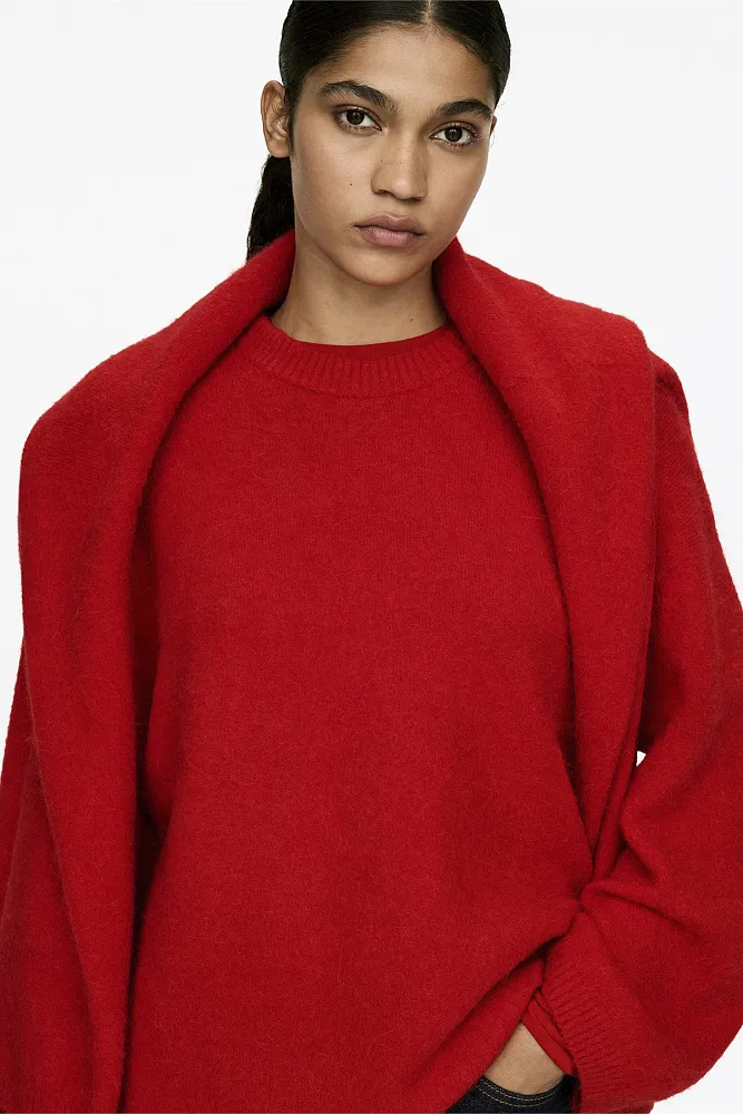 Джемпер из смеси альпаки и шерсти ARKET