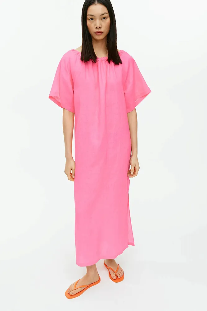 Платье макси из льна ARKET