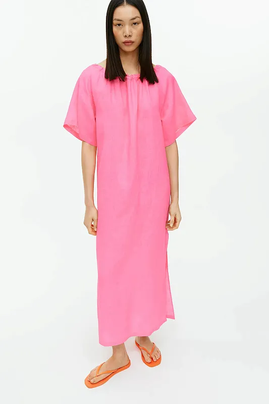 Платье макси из льна ARKET Платье макси из льна ARKET