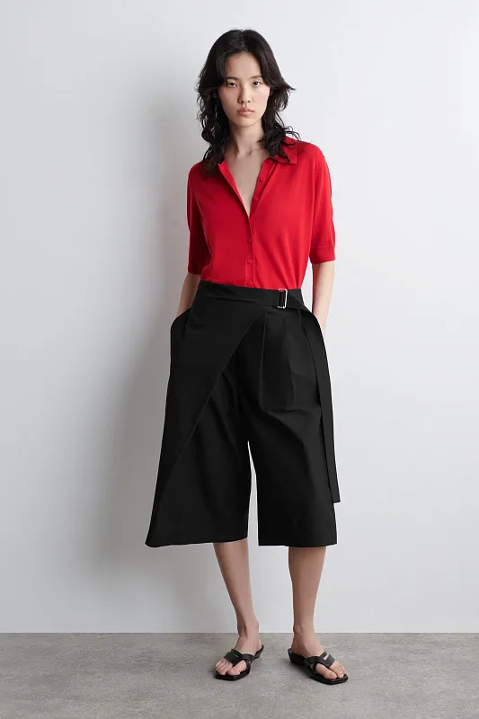 Кардиган-поло из мериносовой шерсти COS Кардиган-поло из мериносовой шерсти COS