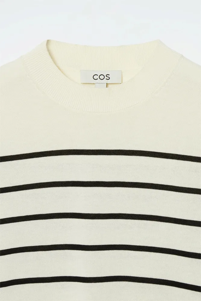 Трикотажный топ классического кроя COS
