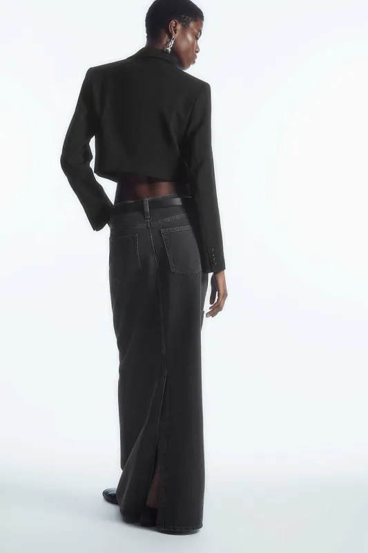 Джинсовая юбка макси COS   Джинсовая юбка макси COS