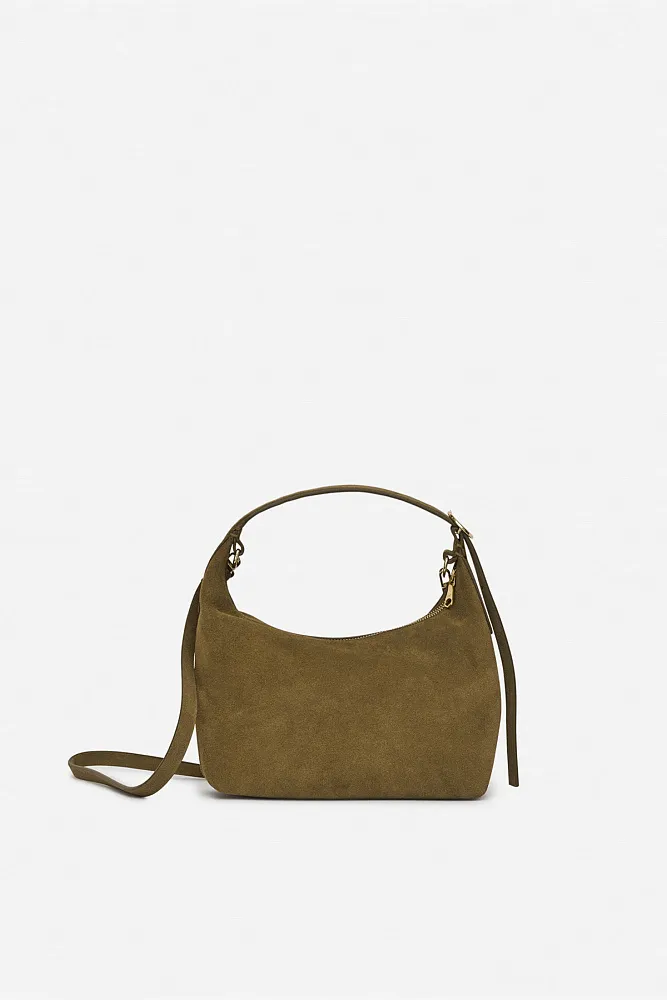 Замшевая сумка ARKET