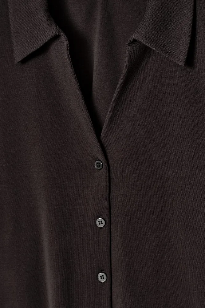 Повседневная рубашка из джерси COS