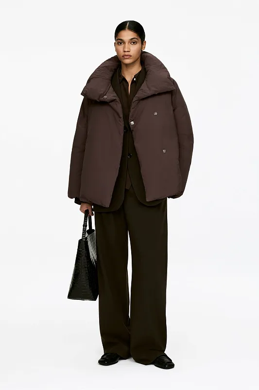 Пуховик с высоким воротником Upcycled Down™