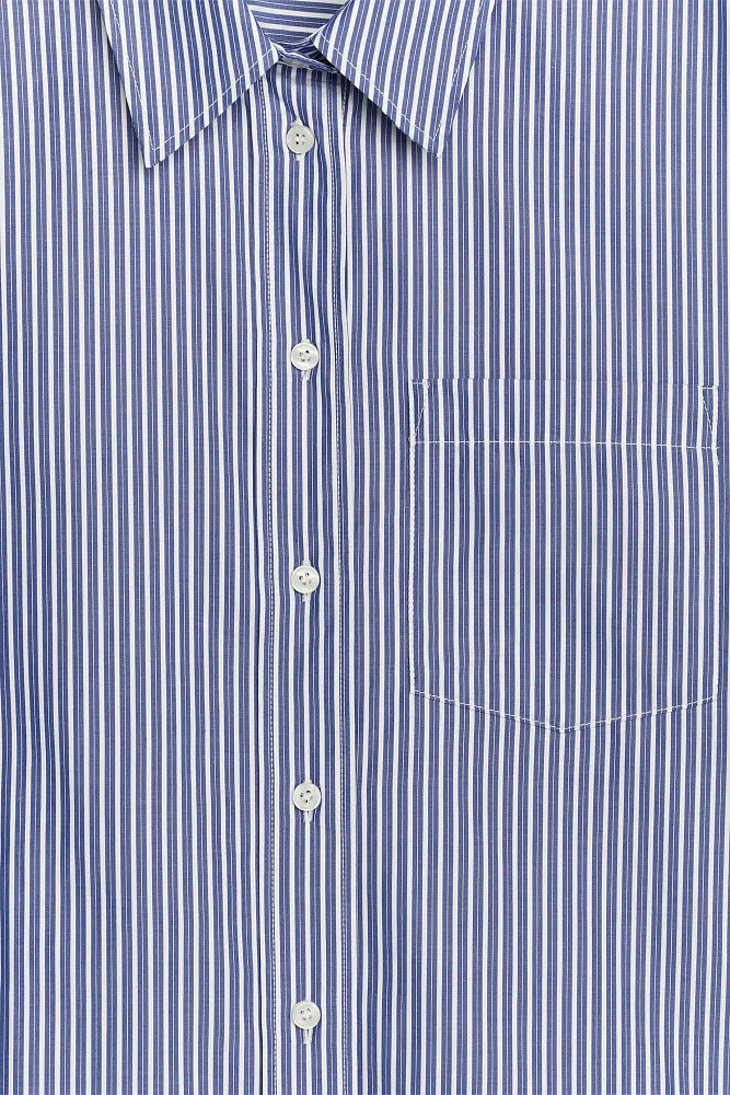 Рубашка oversize из поплина ARKET