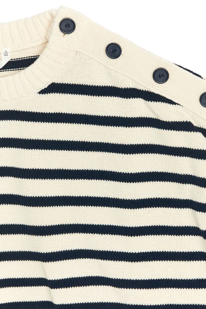 Джемпер хлопковый oversize ARKET