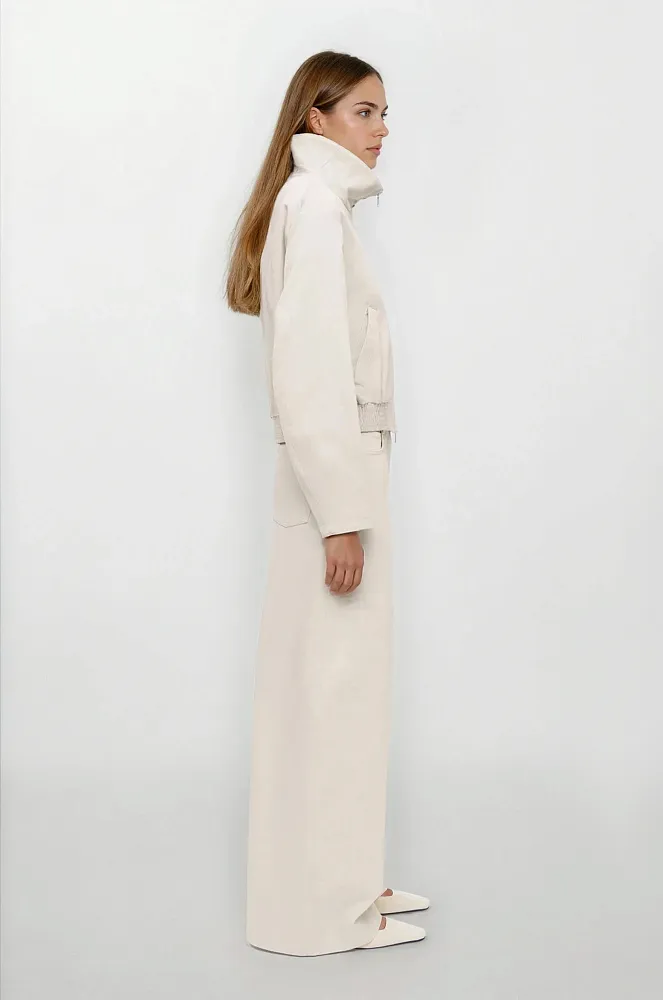 Широкие хлопковые брюки COS