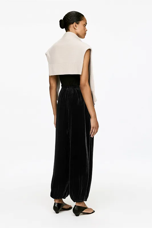 Струящиеся бархатные брюки ARKET Струящиеся бархатные брюки ARKET