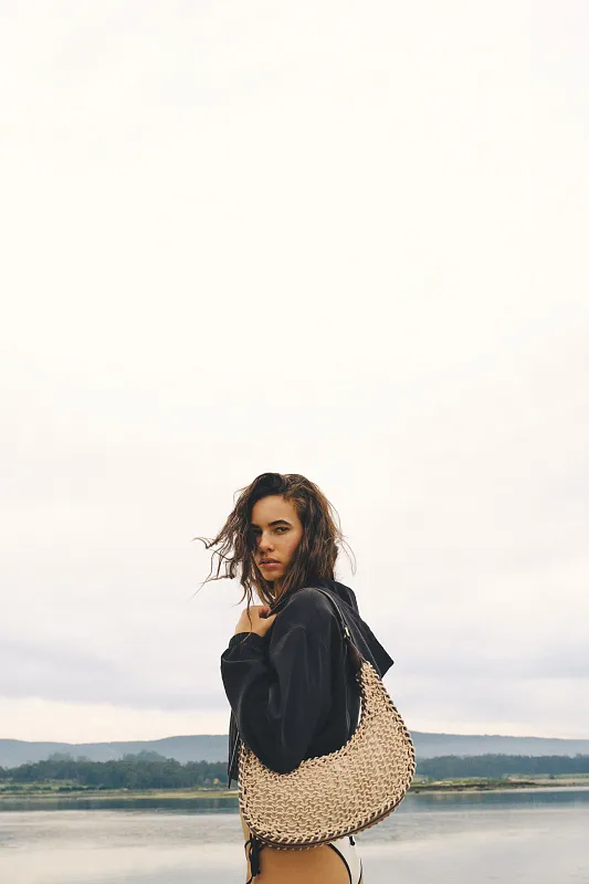 Плетеная сумка