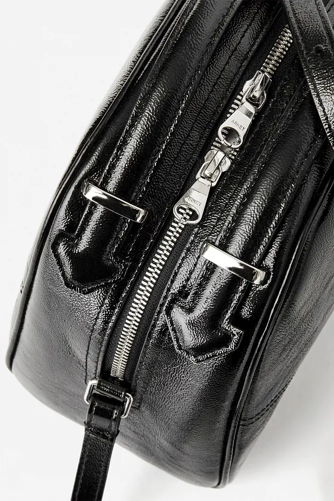 Сумка из лакированной кожи ARKET