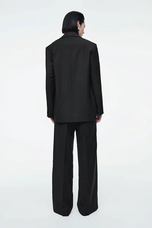 Прямые шерстяные брюки COS Прямые шерстяные брюки COS