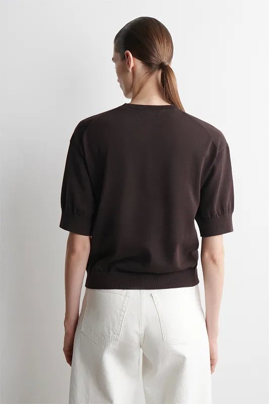 Трикотажная футболка COS Трикотажная футболка COS