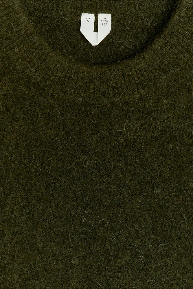 Жилет из смеси шерсти альпаки ARKET