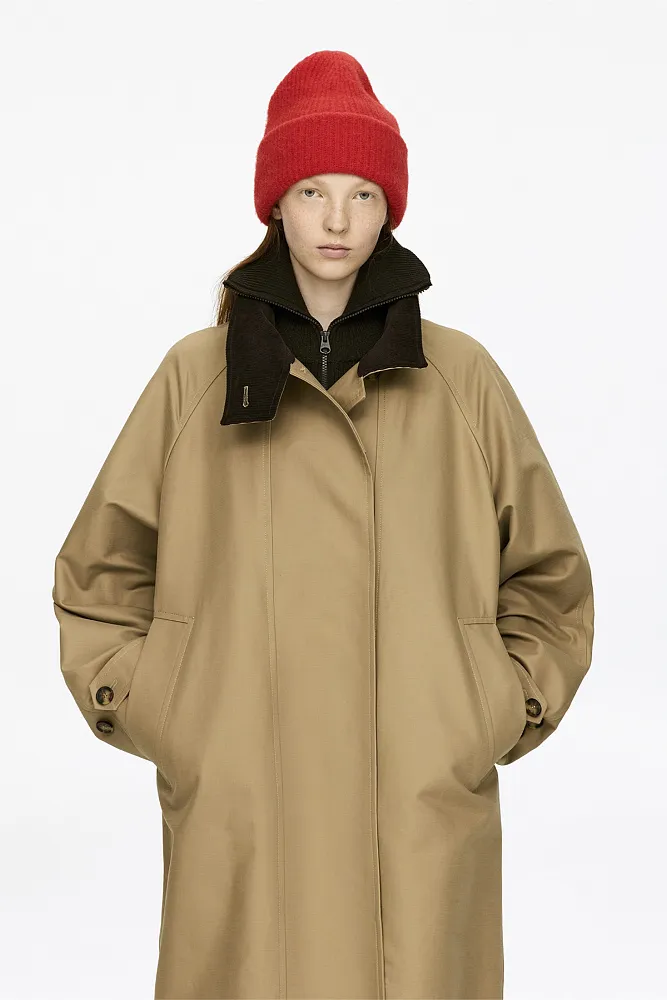 Шапка-бини из шерсти альпаки и мериноса ARKET