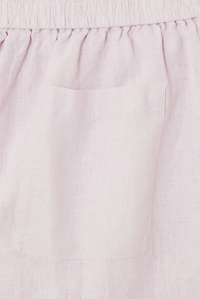 Прямые льняные брюки COS