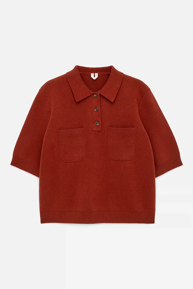 Трикотажное поло COS