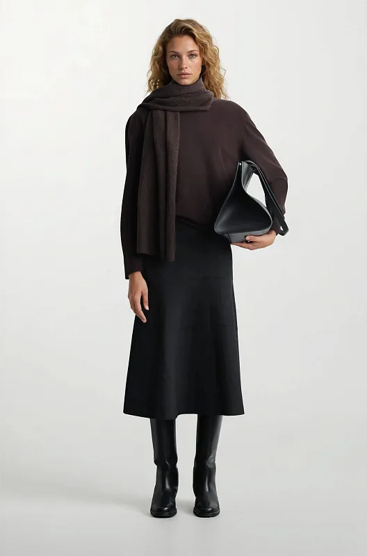 Юбка миди А-силуэта