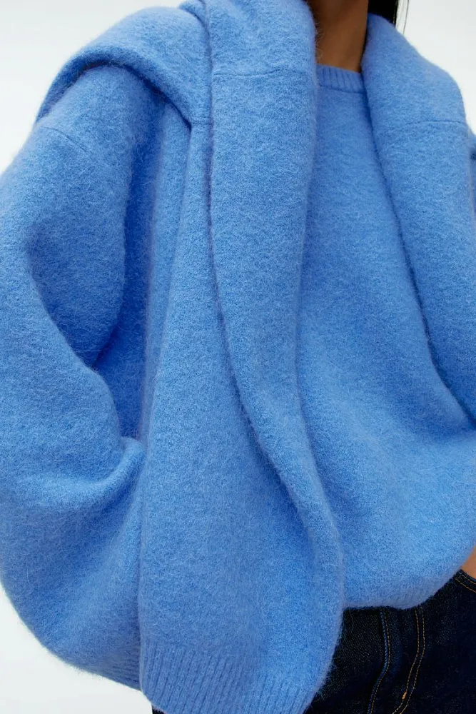 Джемпер из альпаки ARKET