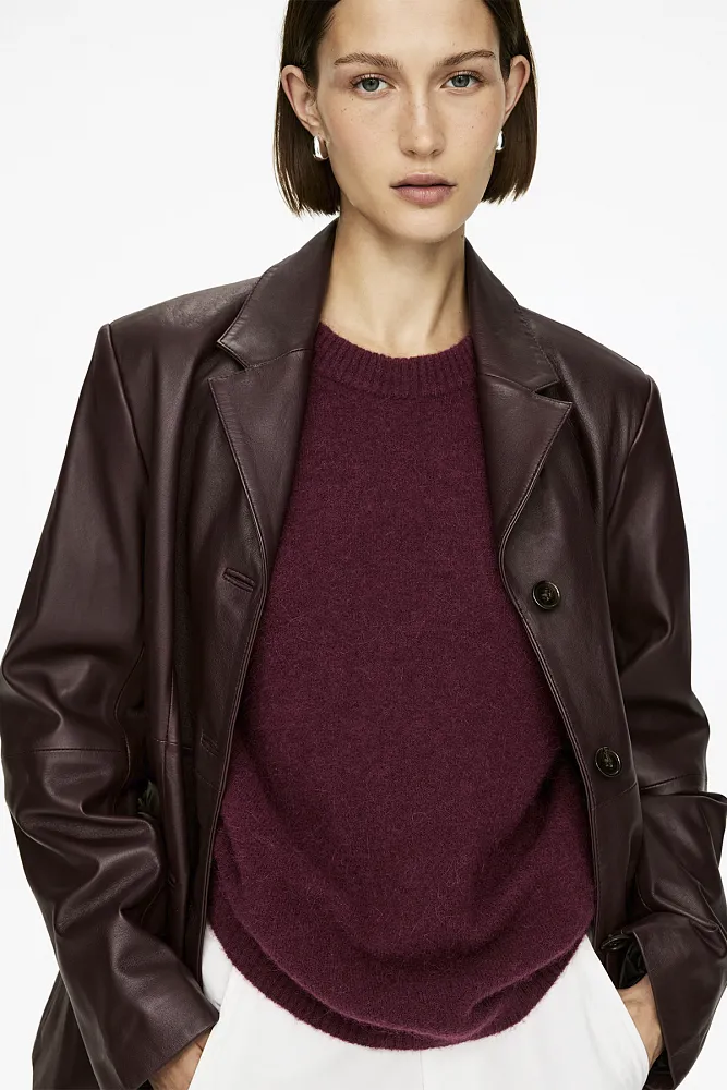 Джемпер из смеси альпаки и шерсти ARKET