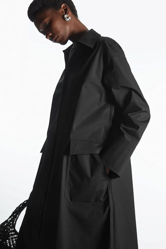 Платье-рубашка с поясом COS