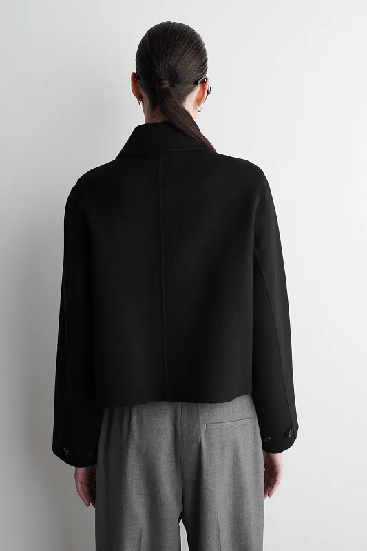 Короткий жакет из шерсти COS Короткий жакет из шерсти COS