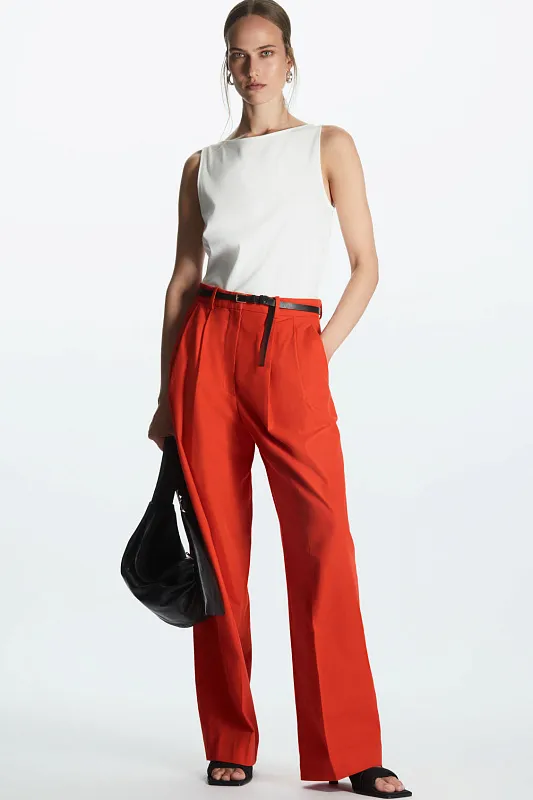 Широкие брюки свободного кроя COS   Широкие брюки свободного кроя COS