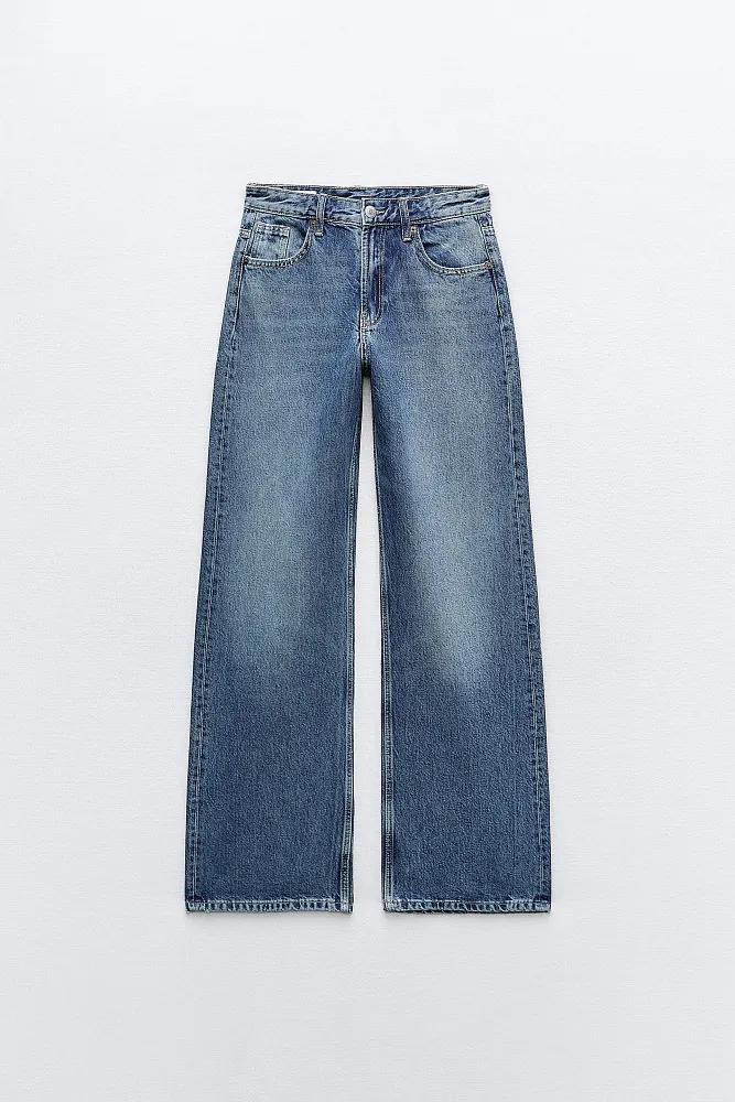 Джинсы свободного кроя ZARA