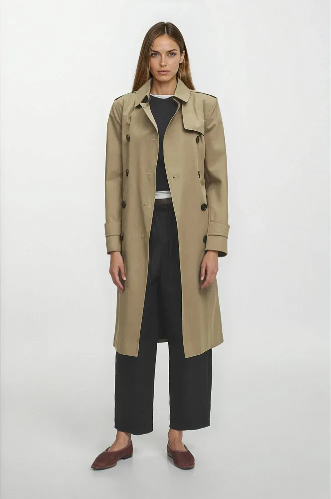 Тренч с поясом Тренч с поясом