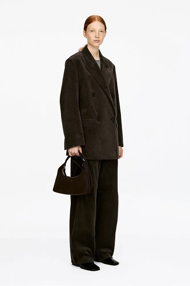 Замшевая сумка ARKET