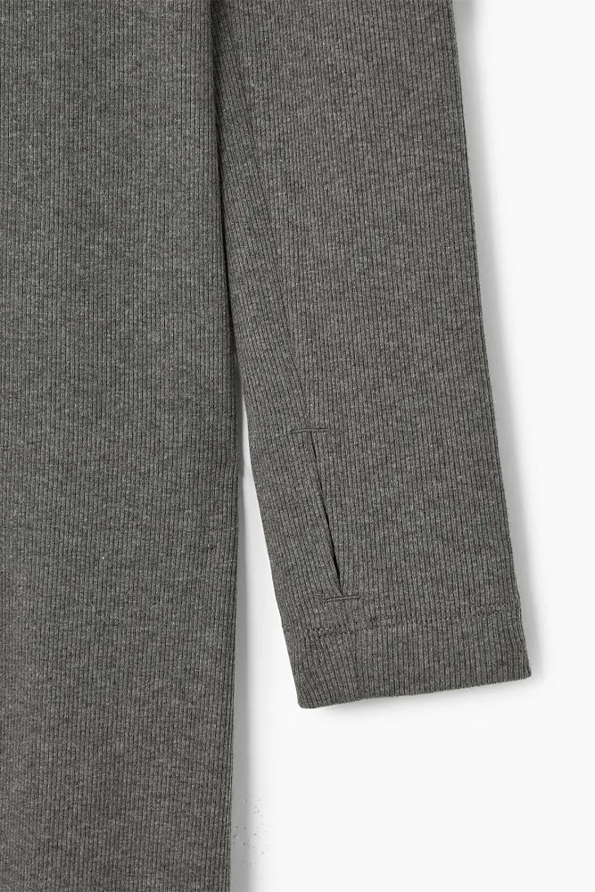 Платье миди в рубчик COS