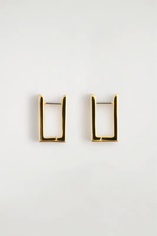 Прямоугольные серьги-кольца COS Прямоугольные серьги-кольца COS