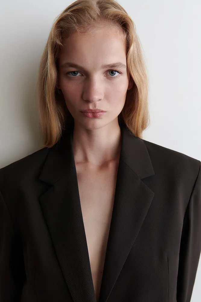 Пиджак из мериносовой шерсти COS