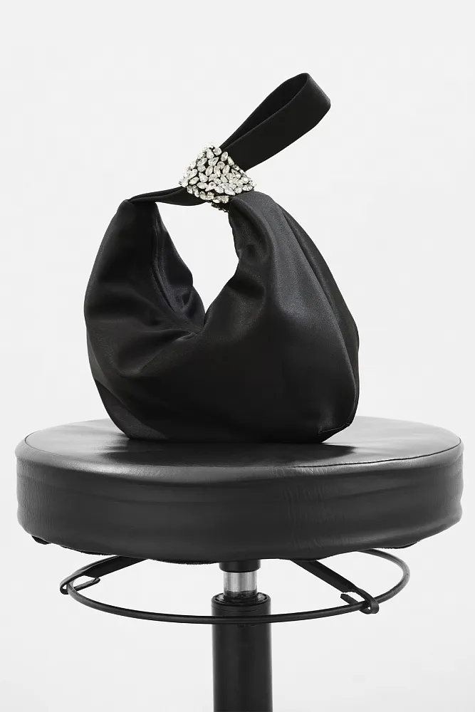 Атласная сумочка с кристаллами & OTHER STORIES