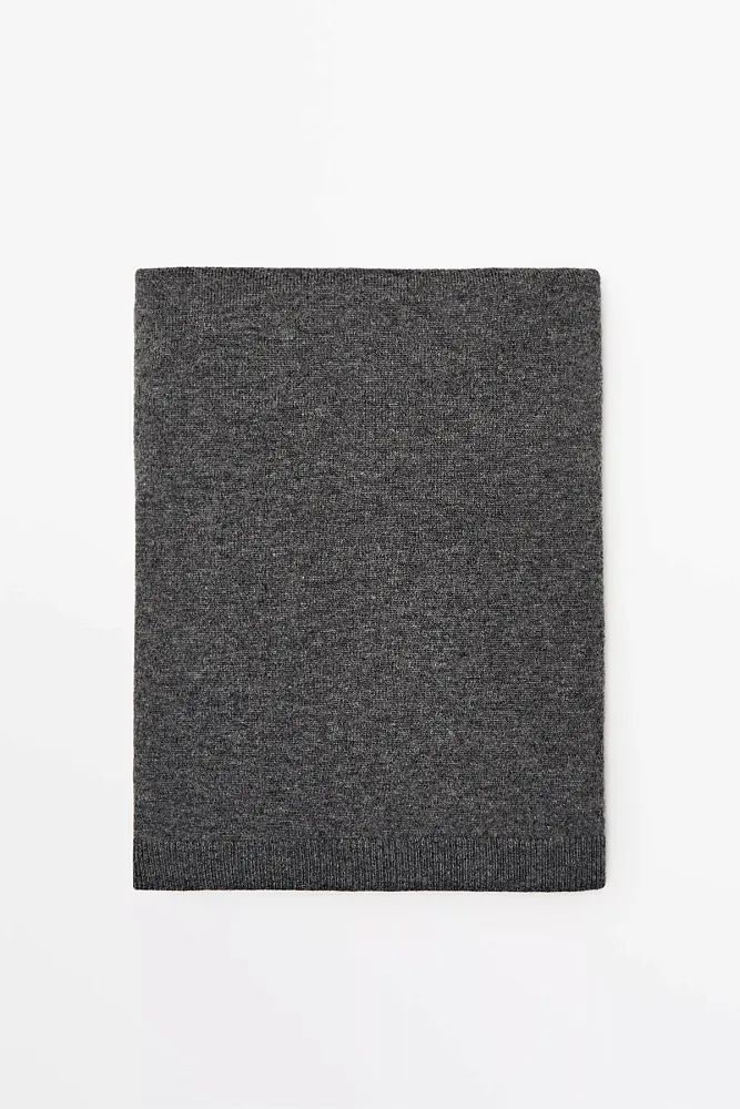 Шарф из тонкой смеси шерсти Шарф из тонкой смеси шерсти