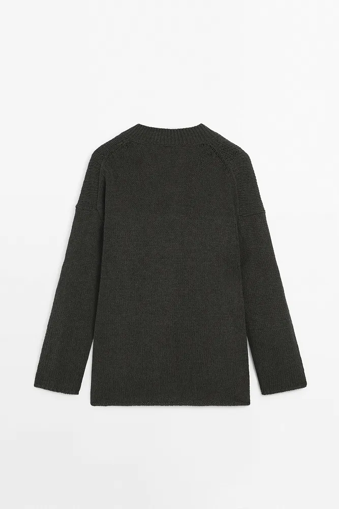 Вязаный кардиган MASSIMO DUTTI