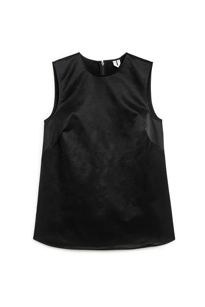 Атласный топ ARKET