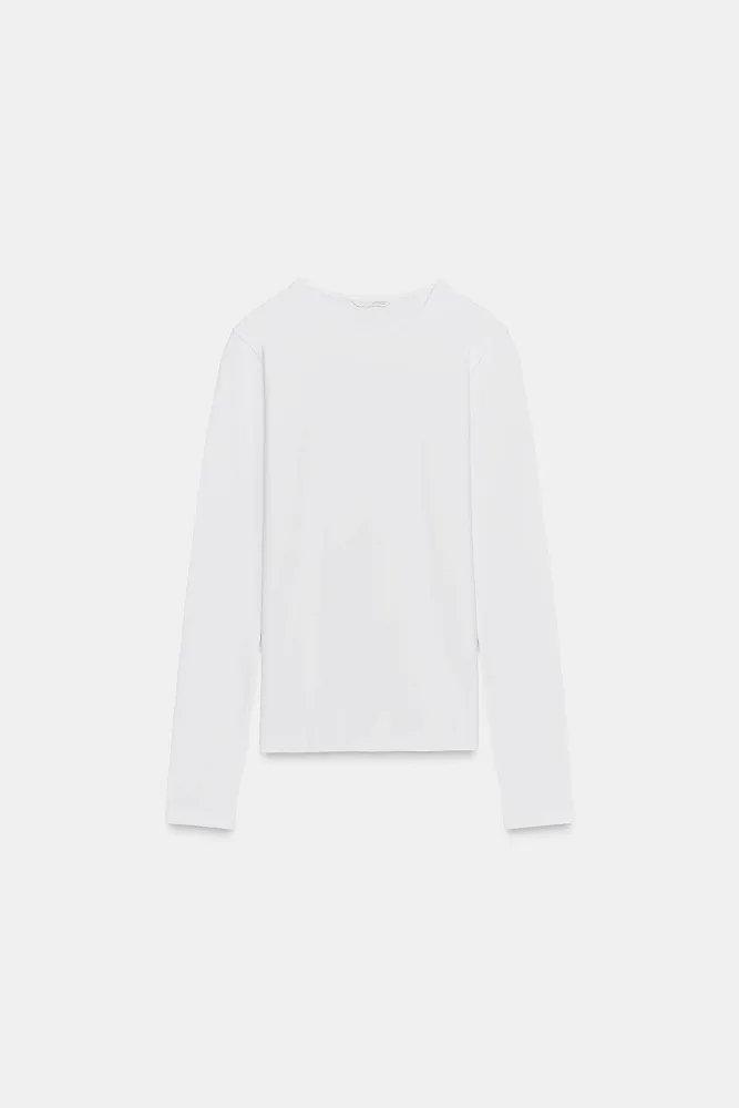 Базовый лонгслив ZARA
