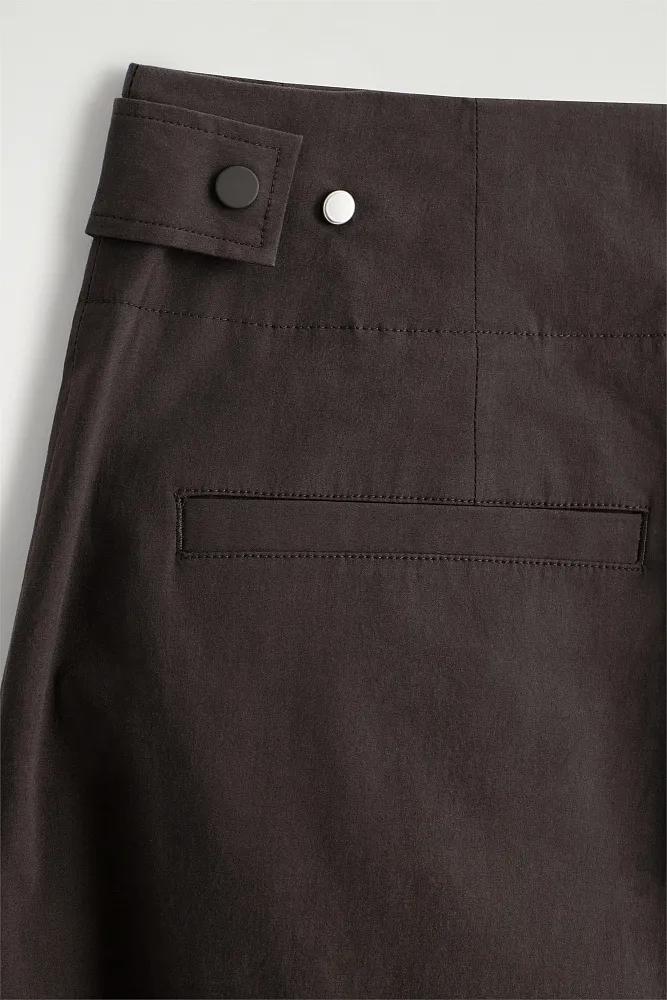 Хлопковые брюки-бочки COS