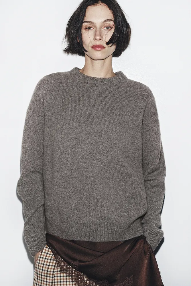 Джемпер из кашемира и шерсти ZARA