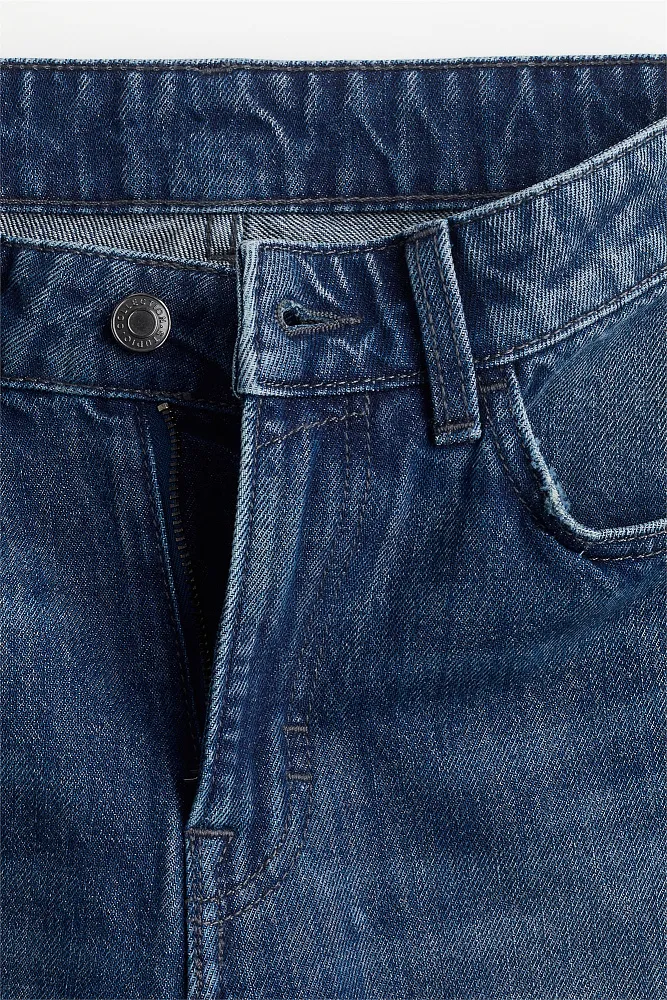 Двухцветные джинсы широкого кроя H&M Studio Collection