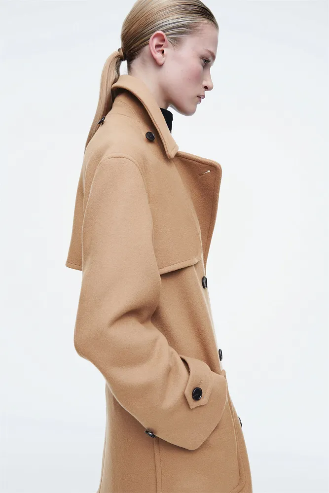 Пальто Duffle с капюшоном COS