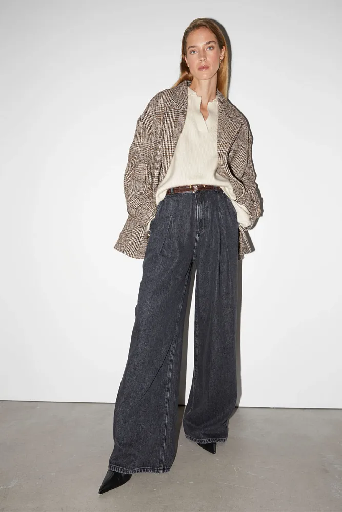 Кашемировый джемпер с воротником поло & OTHER STORIES