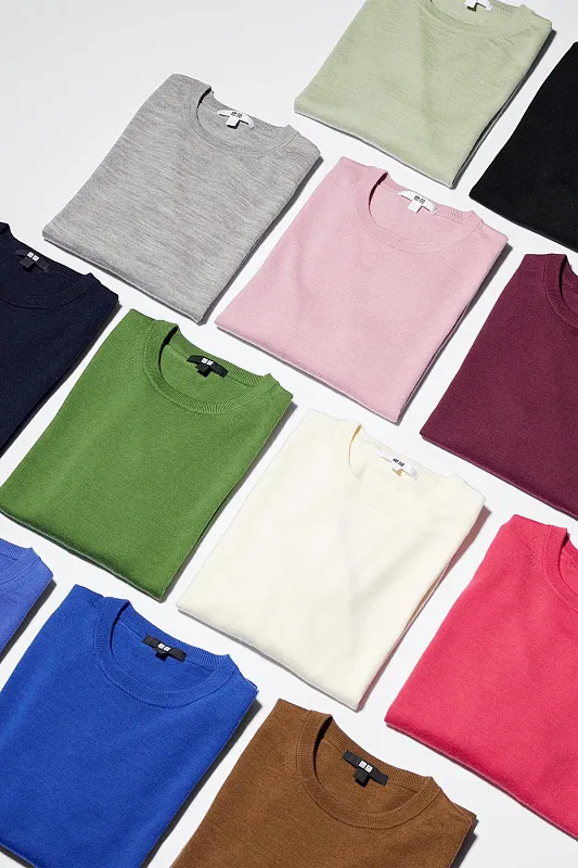 Джемпер из тонкой шерсти мериноса UNIQLO   Джемпер из тонкой шерсти мериноса UNIQLO
