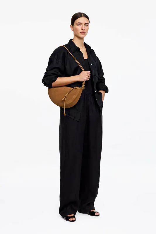 Сумка кроссбоди из замши ARKET Сумка кроссбоди из замши ARKET