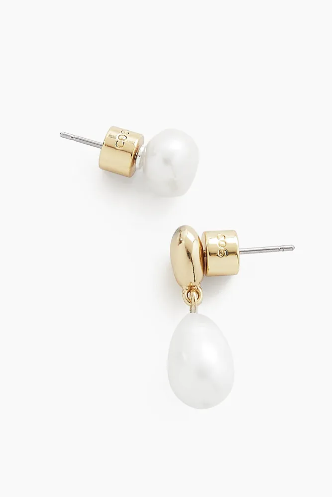 Серьги с жемчугом COS