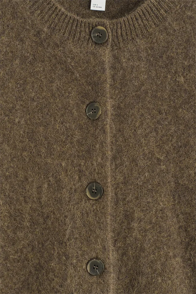 Кашемировый кардиган с начесом COS