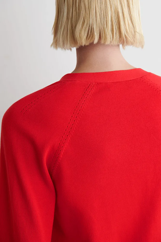 Хлопковый кардиган COS