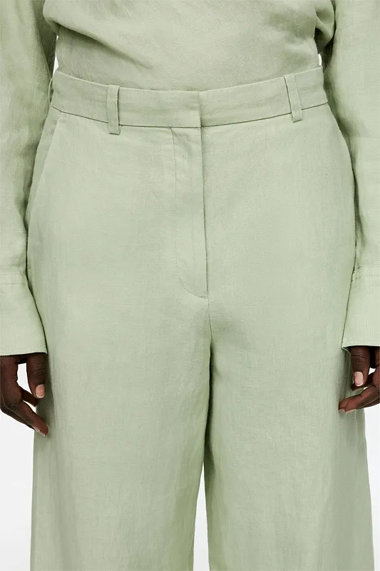 Льняные брюки ARKET Льняные брюки ARKET